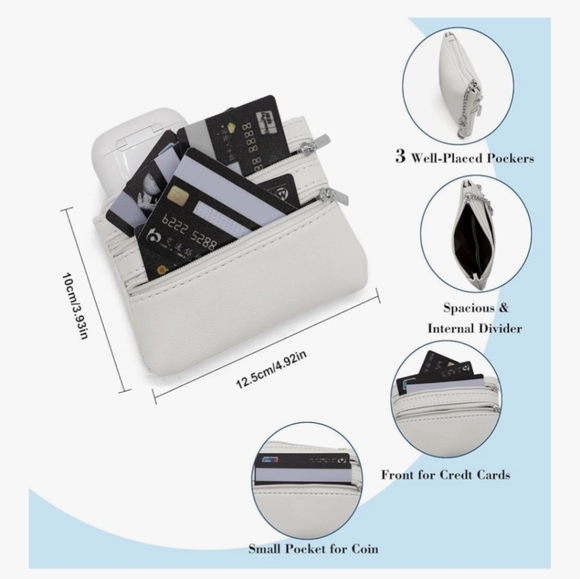 Stylish Cream Crossbody Bag with Black Strap - Picture 4 of 6